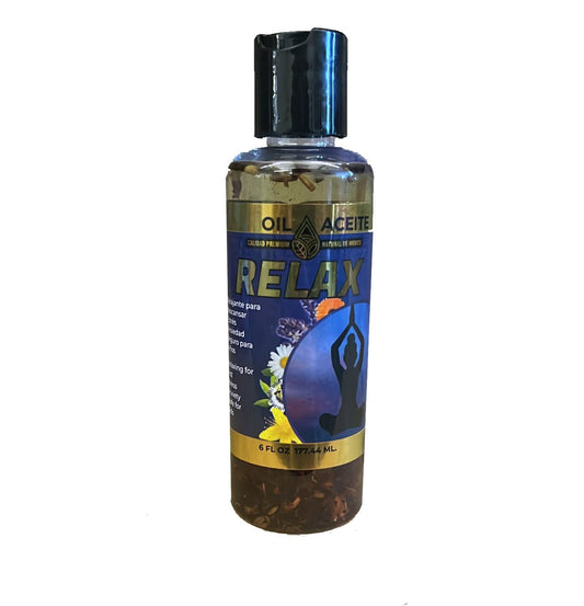 Aceite Relajante, Relaxing Oil 6 oz, Natural de Mexico - Tierra Naturaleza Shop