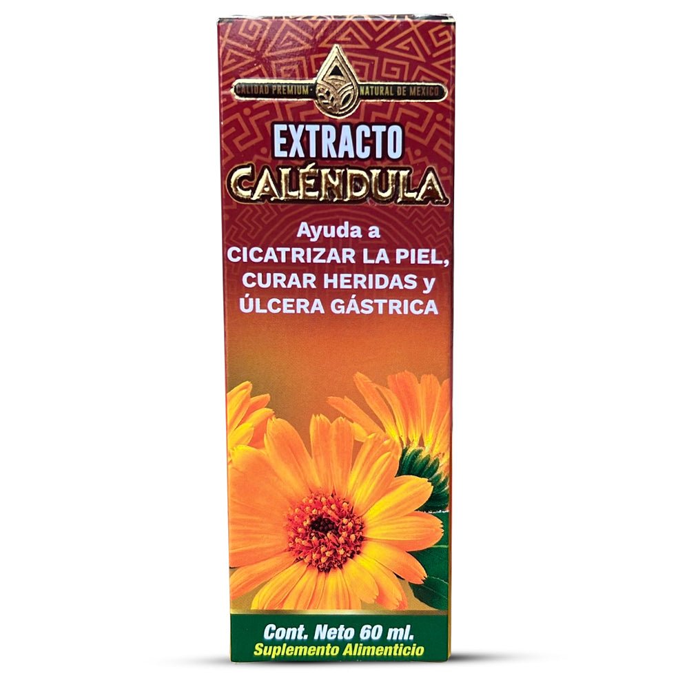 Caléndula Extracto, Calendula Extract 2 oz, Natural de Mexico - Tierra Naturaleza