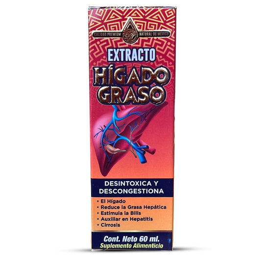 Hígado Graso Extracto, Fatty Liver Extract 2 oz, Natural de Mexico - Tierra Naturaleza