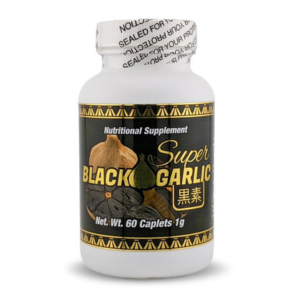 Super Ajo Negro Potenciador Inmune, Super Black Garlic Immune Booster Supplements 60 Caplets, Tierra Naturaleza - Tierra Naturaleza Shop