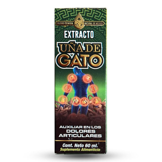 Uña de Gato Extracto, Cat's Claw Extract 2 oz, Natural de Mexico - Tierra Naturaleza