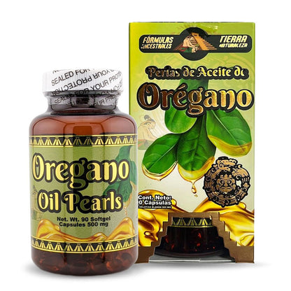 Aceite de Orégano Capsulas Blandas, Oregano Oil Supplement Softgels 60 Caplets, Tierra Naturaleza - Tierra Naturaleza Shop