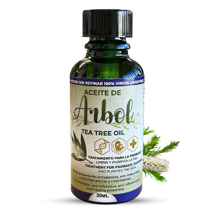 Aceite Esencial de Arbol, Tea Tree Essential Oil 2 oz, Natural de Mexico - Tierra Naturaleza Shop