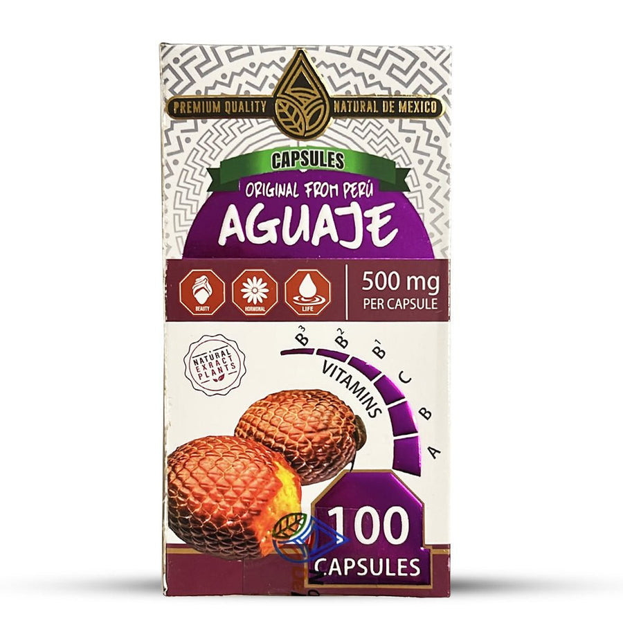 Aguaje Suplemento, Spring Tide Supplement 150 Capsules, Natural de Mexico - Tierra Naturaleza Shop