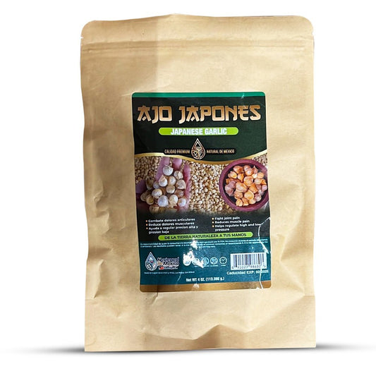 Ajo Japones, Japanese Garlic 4 oz, Natural de Mexico - Tierra Naturaleza Shop