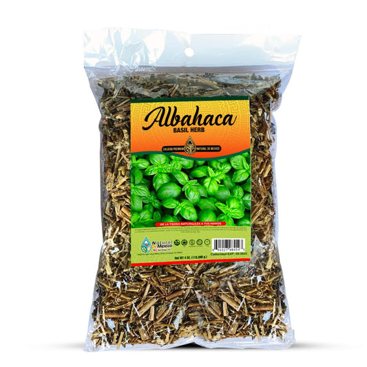 Albahaca Hierba, Basil Herb 4 oz, Natural de Mexico - Tierra Naturaleza Shop