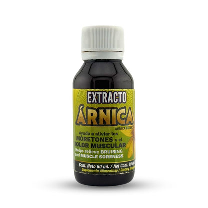 Árnica Extracto, Arnica Extract 2 oz, Natural de Mexico - Tierra Naturaleza Shop