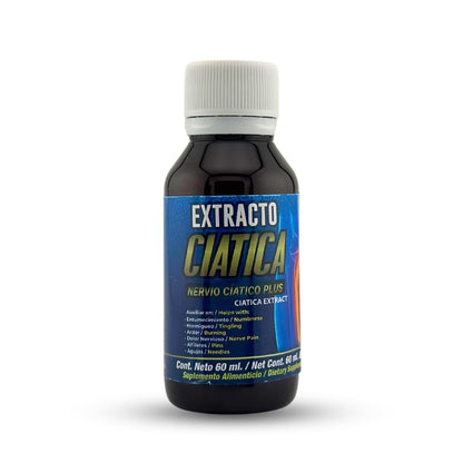 Calmante del Nervio Ciático Extracto, Sciatica Nerve Soother & Relief Extract 2 oz, Natural de Mexico - Tierra Naturaleza Shop