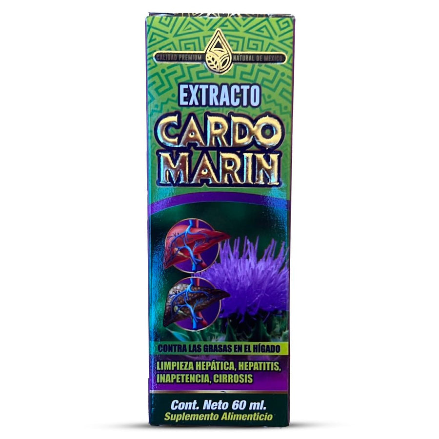 Cardo Marín Extracto, Brown Thistle Extract 2 oz, Natural de Mexico - Tierra Naturaleza