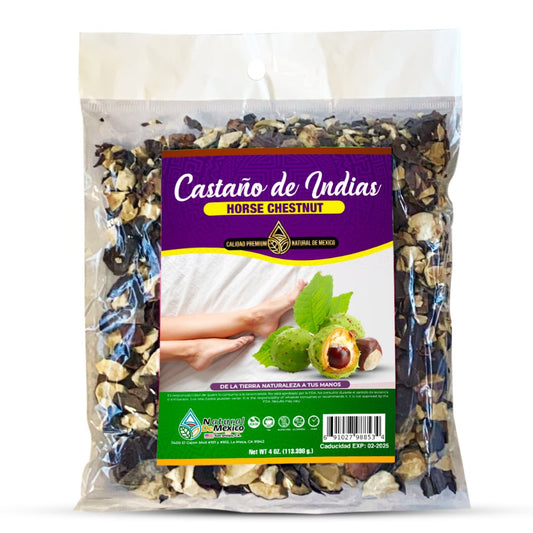 Castaño de India Hierba, Indian chestnut Herb 4 oz, Natural de Mexico - Tierra Naturaleza Shop