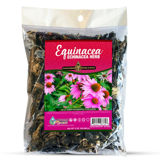 Equinácea Hierba, Echinacea Herb 4 oz, Natural de Mexico - Tierra Naturaleza Shop
