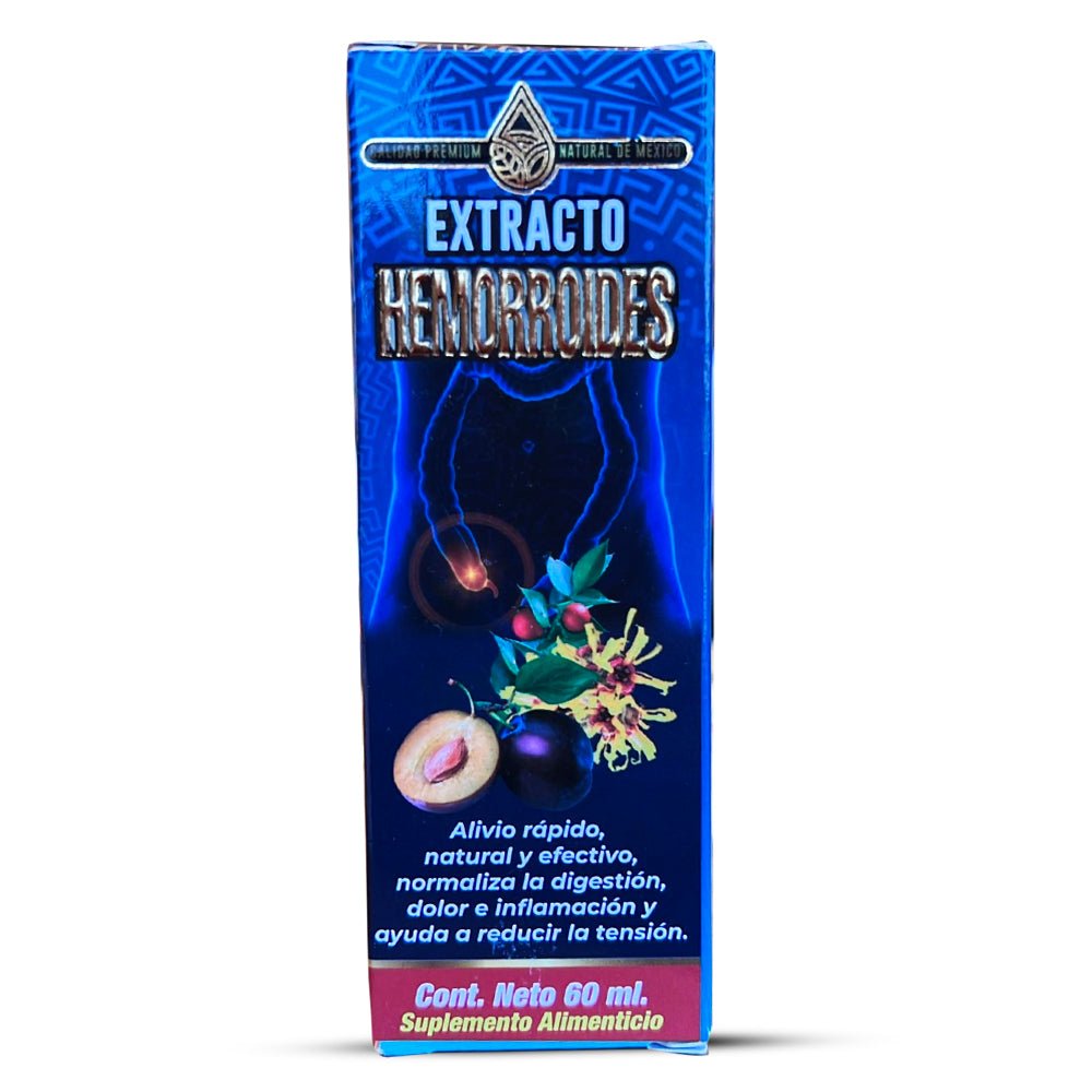 Hemorroides Extracto, Hemorrhoids Extract 2 oz, Natural de Mexico - Tierra Naturaleza