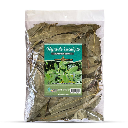 Hojas de Eucalipto Hierba, Eucalyptus leaves Herb 4 oz, Natural de Mexico - Tierra Naturaleza Shop