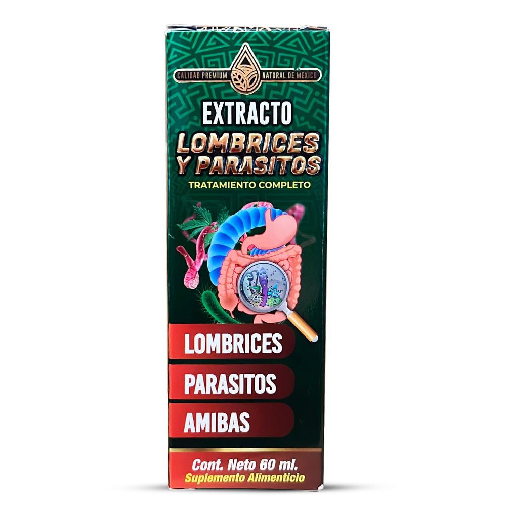 Lombrices y Parásitos Extracto, Worms & Parasites Extract 2 oz, Natural de Mexico - Tierra Naturaleza