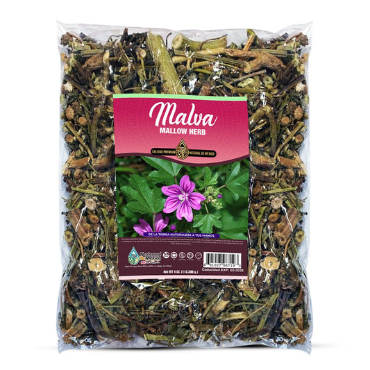 Malva Hierba, Mallow Herb 4 oz, Natural de Mexico - Tierra Naturaleza Shop