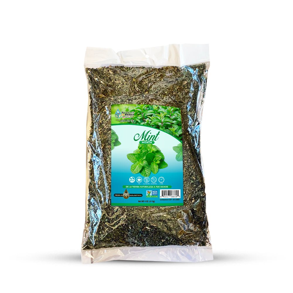 Menta Hierba, Mint Herb 4 oz, Natural de Mexico - Tierra Naturaleza Shop