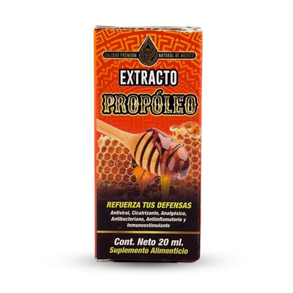 Propóleo Equinácea y Miel Extracto, Propolis Echinacea Honey Extract 2 oz, Natural de Mexico - Tierra Naturaleza at Vivi + Cove