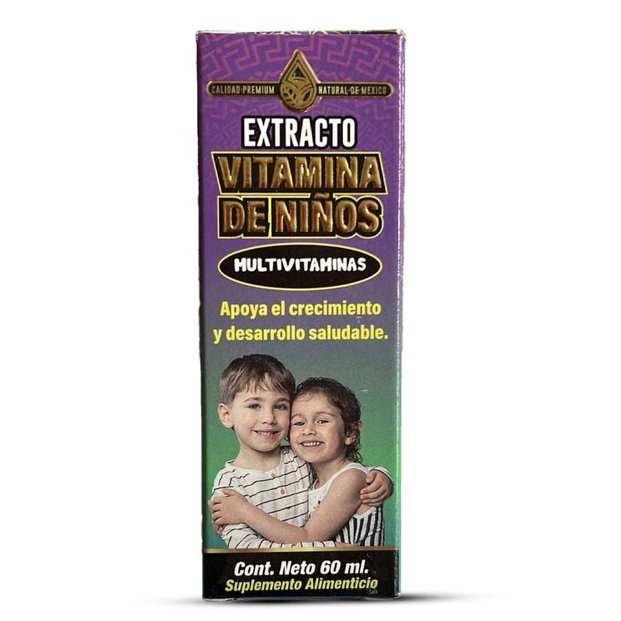 Vitamina para Niños Extracto, Kids Vitamin Extract 2 oz - Tierra Naturaleza
