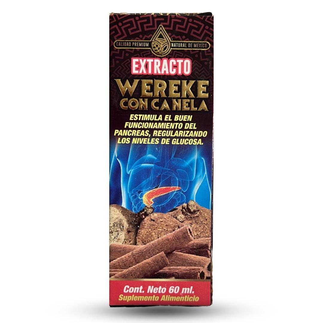 Wereke con Canela Extracto, Wereke with Cinnamon Extract 2 oz, Natural de Mexico - Tierra Naturaleza